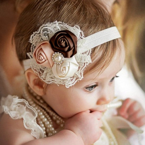 Baby Girls Lace Mix Headbands