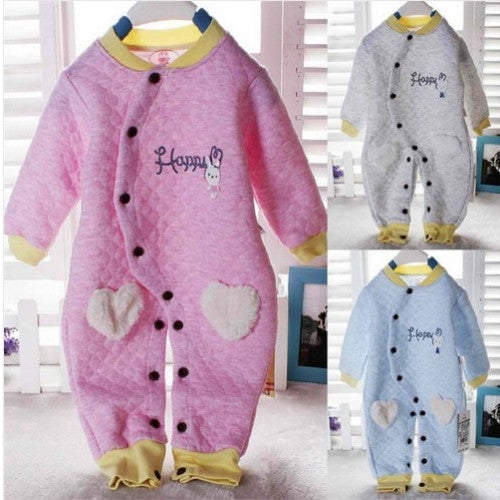 Infant Romper Cartoon Cotton Long Sleeve