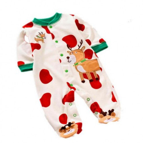 Long Sleeve Even Foot Baby Romper