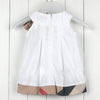 Princess Summer Dress Bow Plaid Clothes