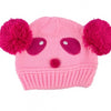 Wool Knit Sweater Cap  Panda Pattern