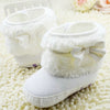 White Baby Princess Shoes  Bow Knot